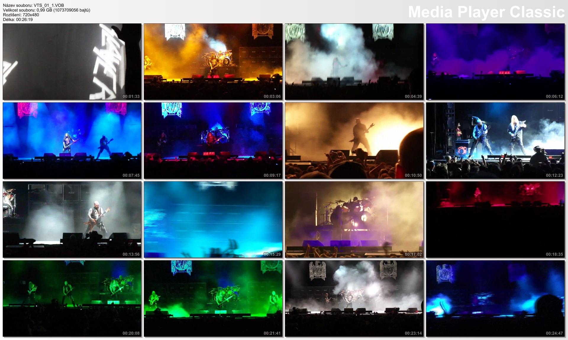 Slayer - 2010 07-29 Molson Amphitheatre, Toronto, ON, Canada - Screenshot