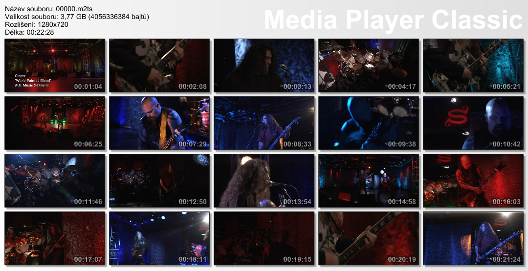 Slayer - A.O.L. Sessions 2010 (Pangy666 Blu Ray)