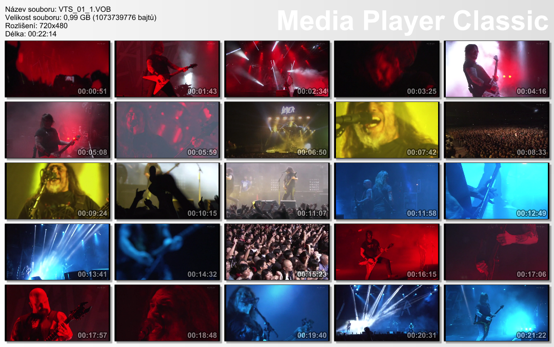 Slayer - 2012-10-27 Loud Park 2012, Saitama Super Arena, Japan DVD