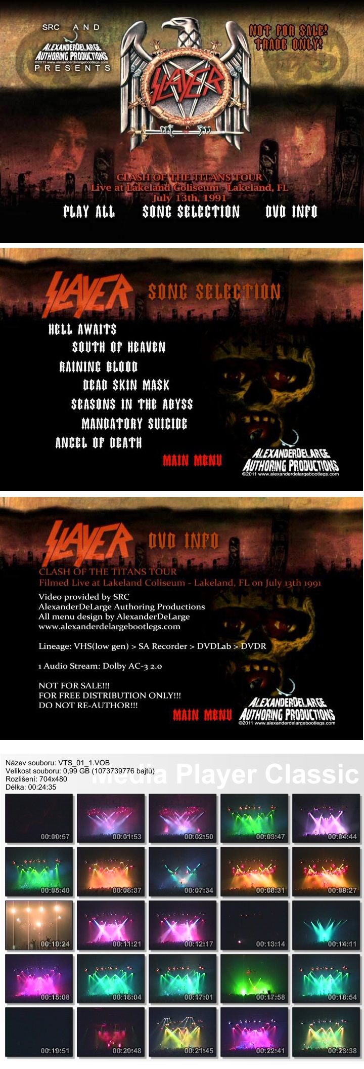 Slayer - 1991-07-13 Lakeland, Florida